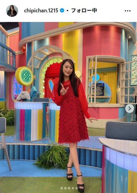 近藤千尋Instagramより