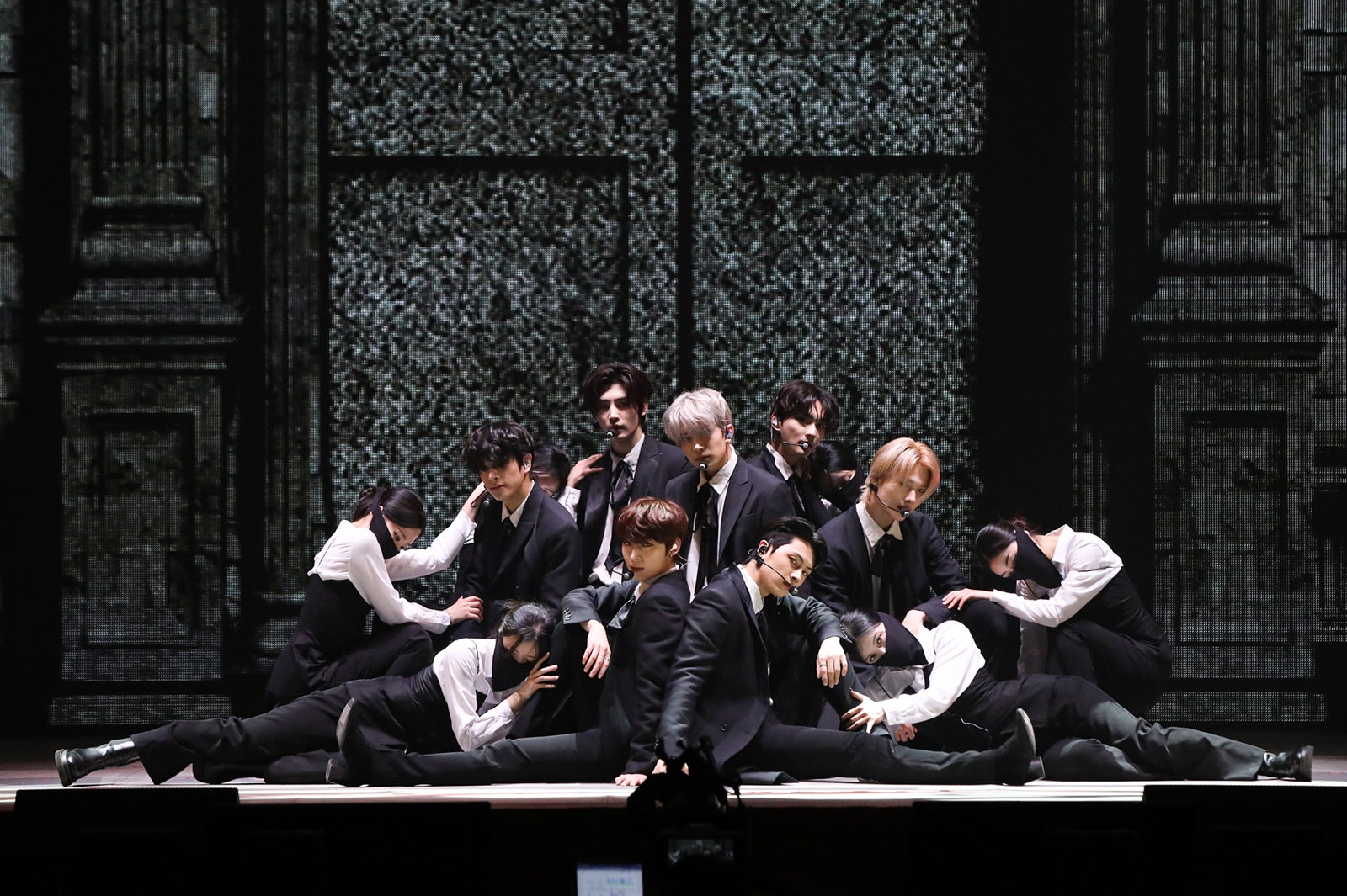 ENHYPEN 4th Mini Album『DARK BLOOD』メディアショーケース（P）＆（C）BELIFT LAB Inc.