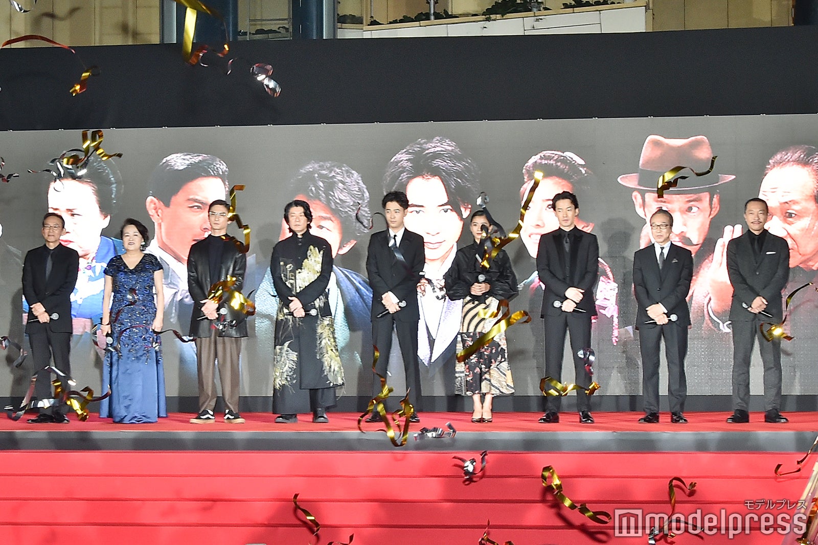 周防正行監督、渡辺えり、高良健吾、永瀬正敏、成田凌、黒島結菜、竹野内豊、小日向文世、音尾琢真（C）モデルプレス