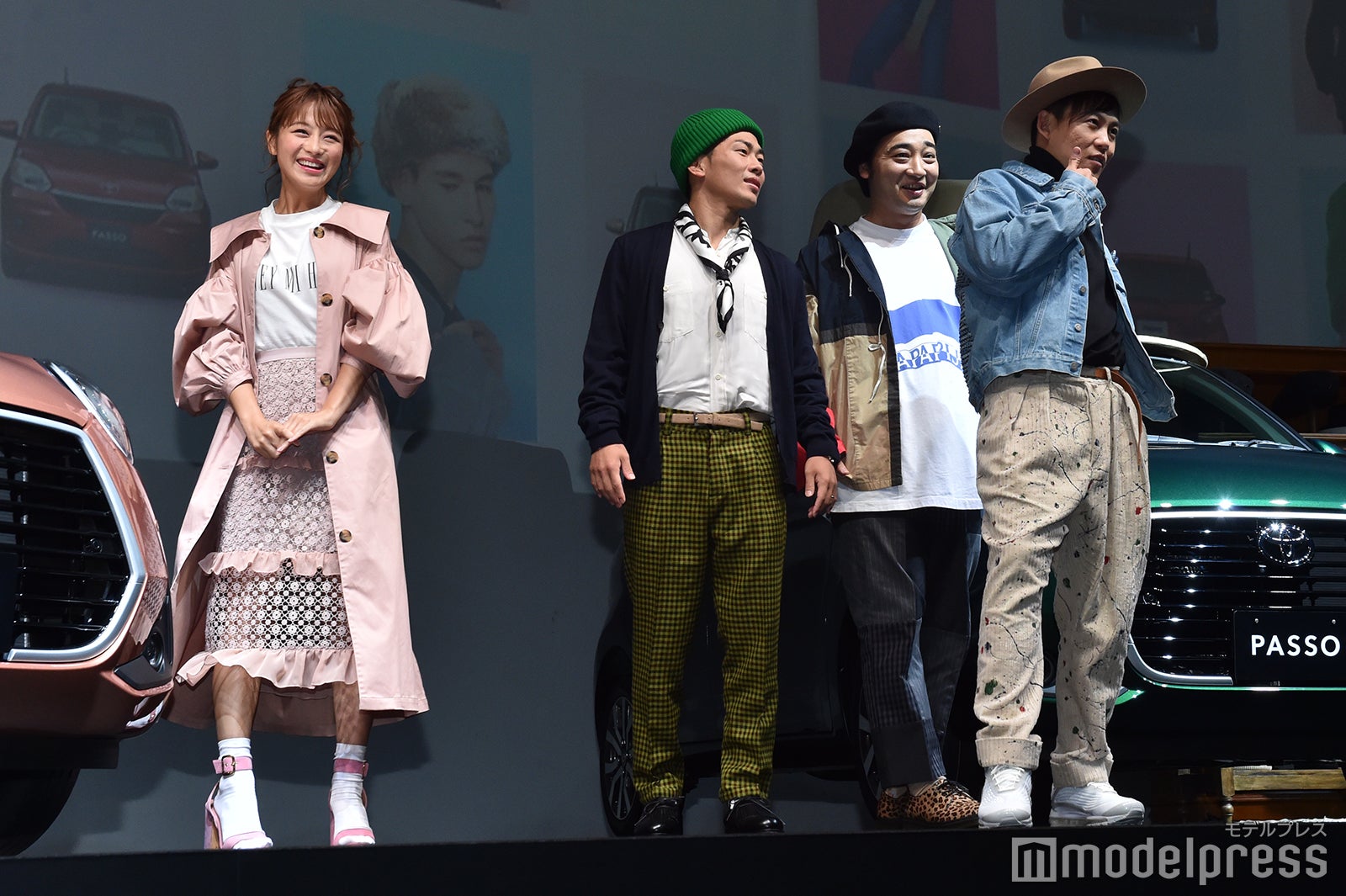 鈴木奈々、おたけ、太田博久、斉藤慎二（C）モデルプレス