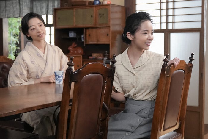 市川実和子、趣里「ブギウギ」第97話(C)NHK