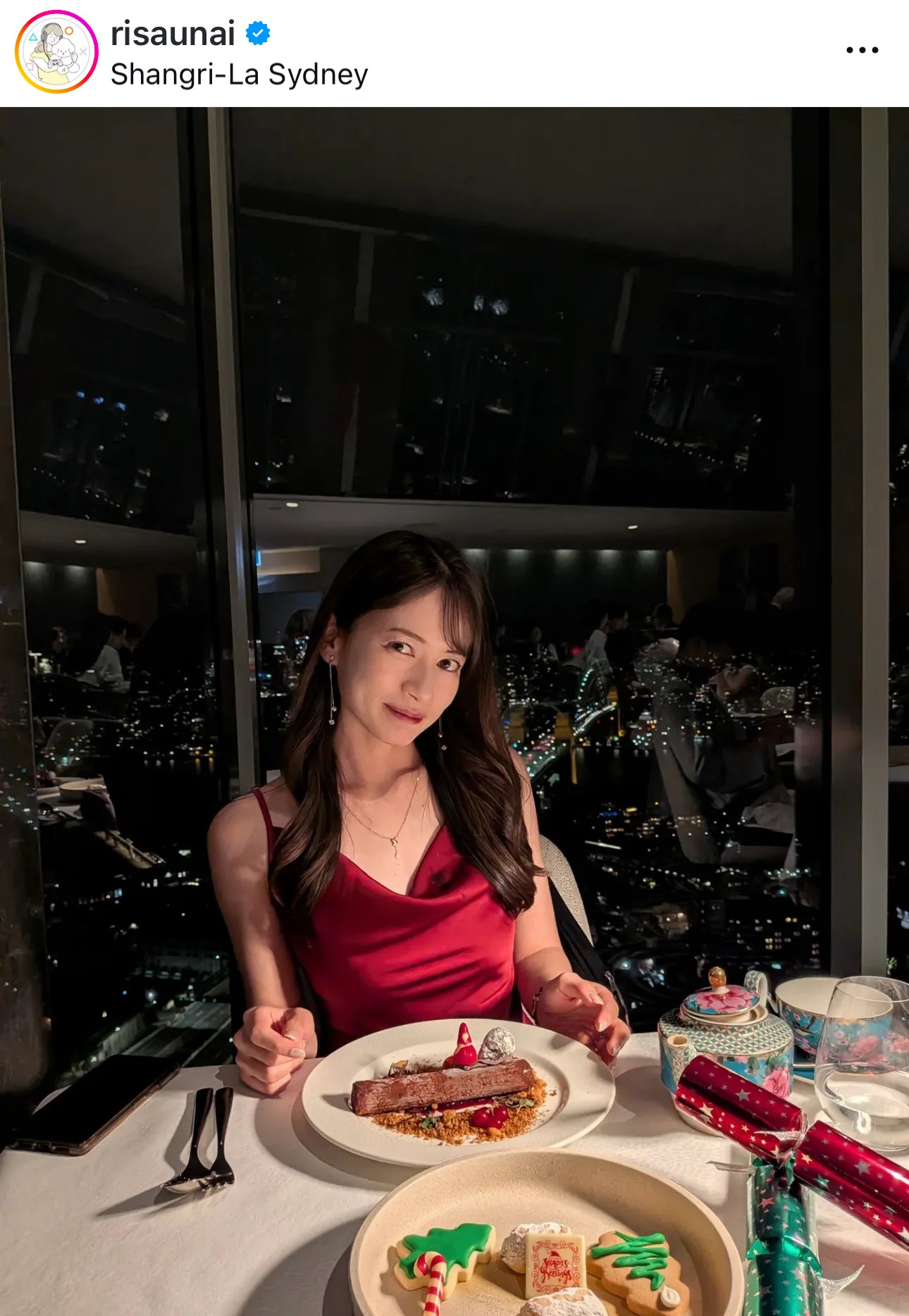 宇内梨沙Instagramより