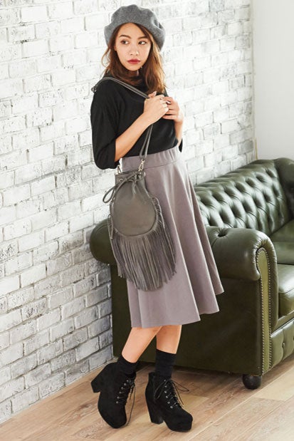 フリンジショルダーバッグ「Re:EDIT by GALSTAR」2,398円（税込）／画像提供：Re:EDIT by GALSTAR