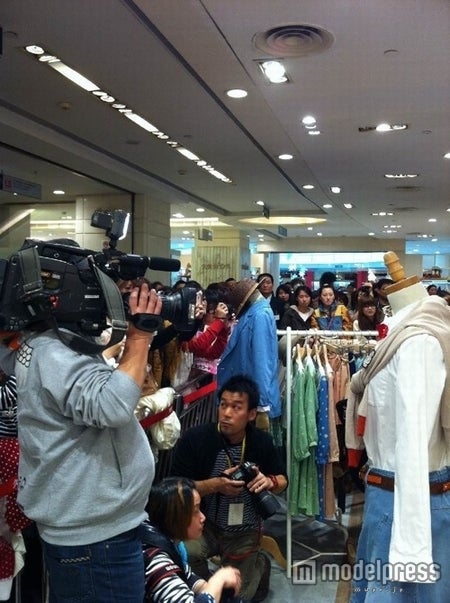 中国・上海での来店イベントの様子