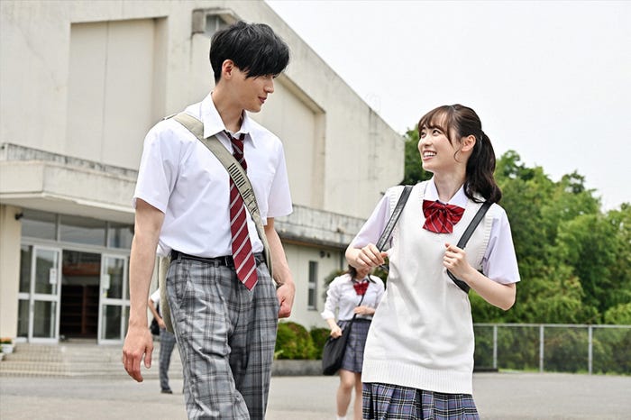 八木勇征、福原遥「18/40~ふたりなら夢も恋も~」第3話より(C)TBS