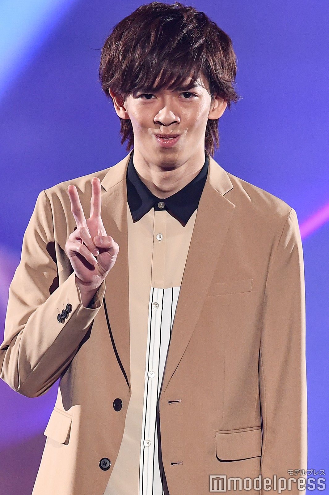 変顔を抑えきれなかったリョウガ （C）モデルプレス