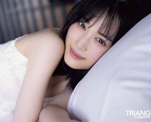 山下美月・賀喜遥香・井上和の彼女感ショット公開 “まるごと1冊乃木坂46特集”新ビジュアル誌「TRIANGLE magazine」限定特典ポスター解禁