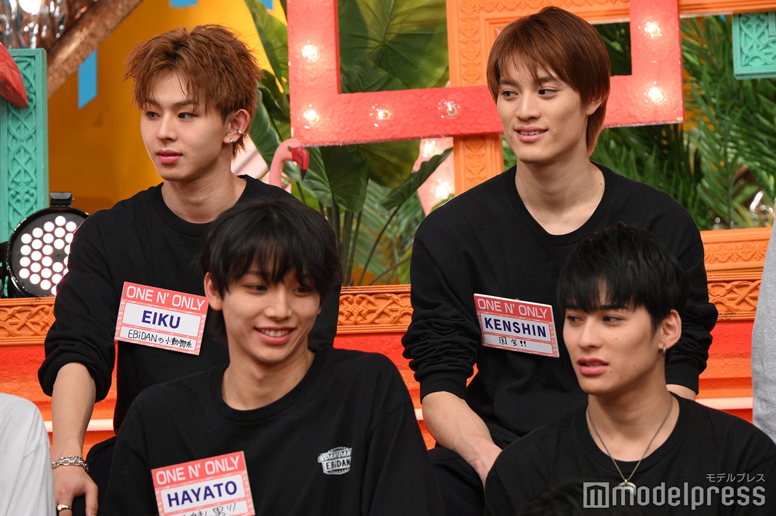 （上段左から）EIKU、KENSHIN（下段左から）HAYATO、TETTA（C）モデルプレス