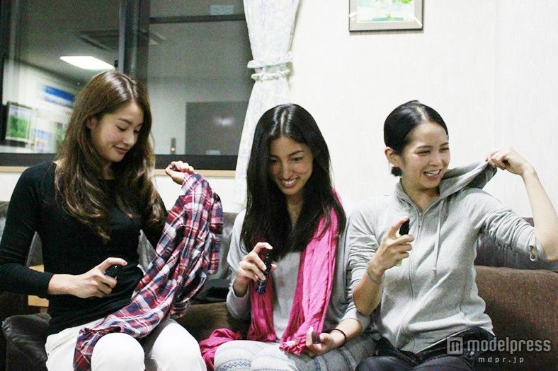 ランニング美女たちの必需品「LAVONS（ラボン）」の携帯用ファブリックミスト