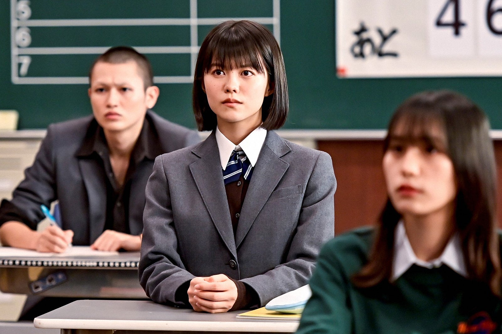 西垣匠、志田彩良、南沙良「ドラゴン桜」第9話より（C）TBS