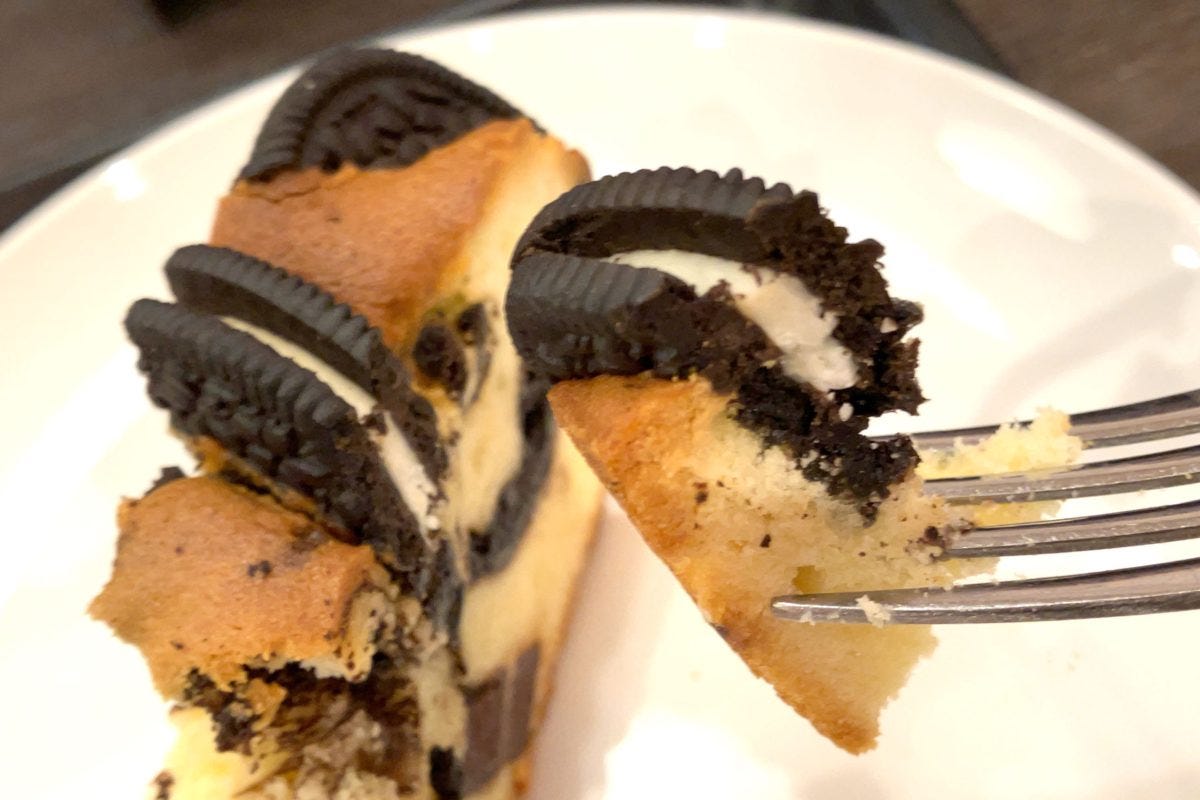 クッキーとチョコレートのパウンドケーキ