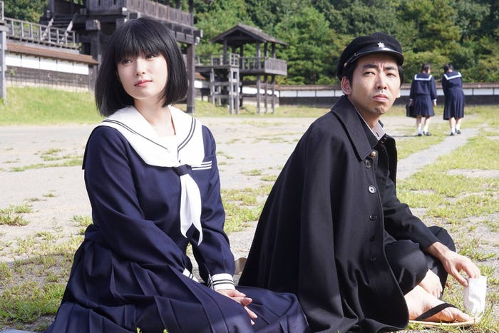 深田恭子、柄本時生(C)フジテレビ