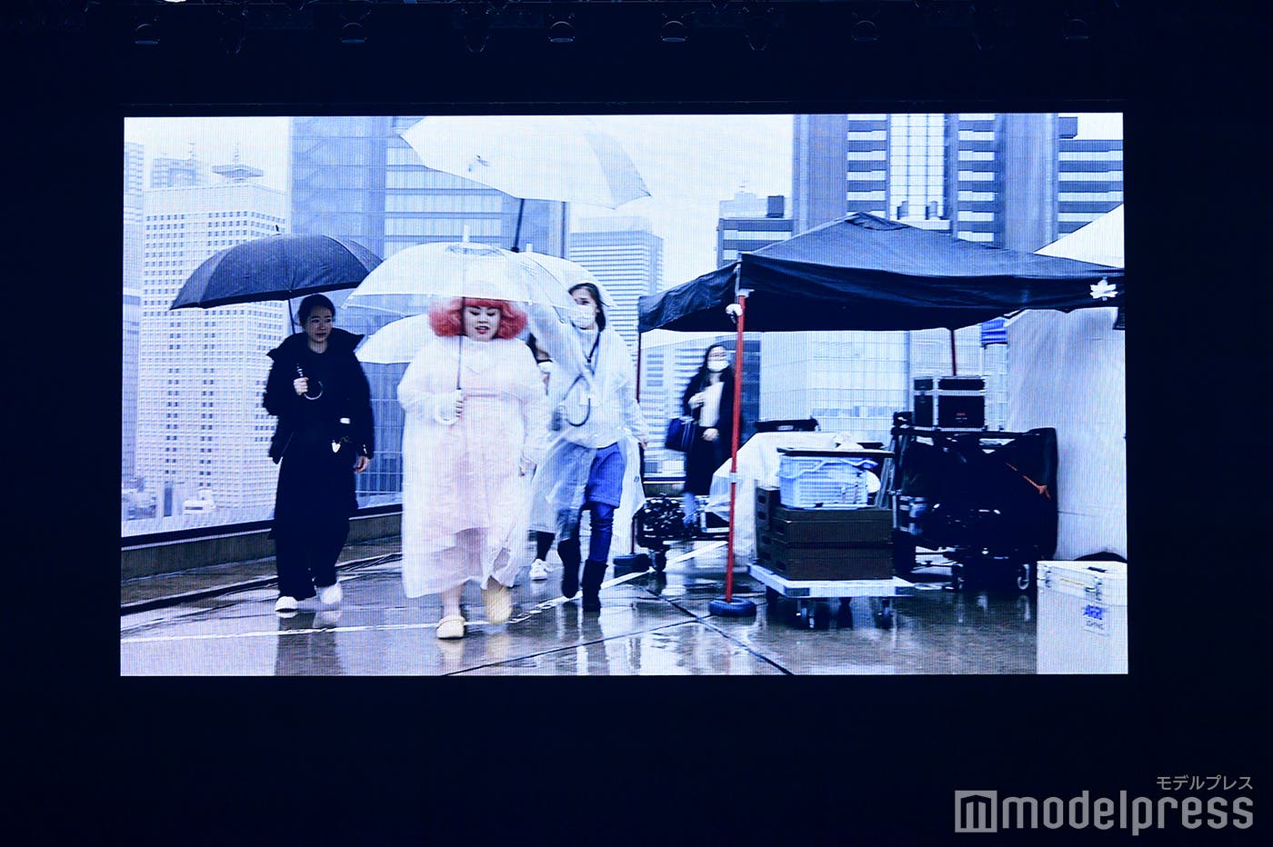 CMメイキング風景(C)モデルプレス