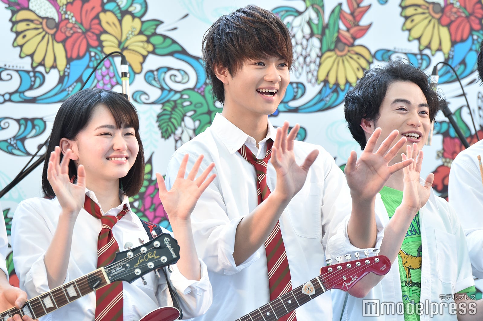 山田杏奈、佐野勇斗、森永悠希 （C）モデルプレス