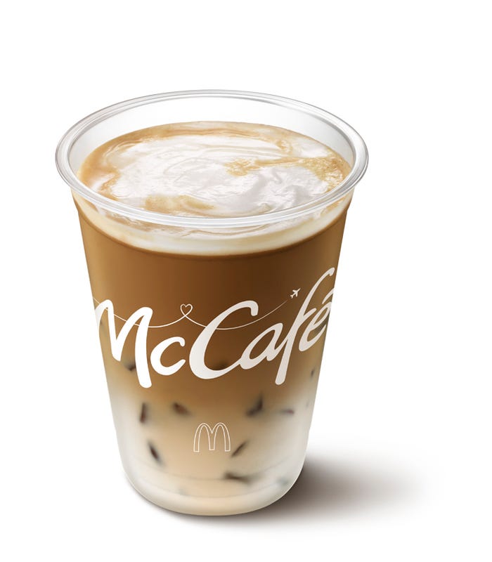 カフェラテ/画像提供:日本マクドナルド