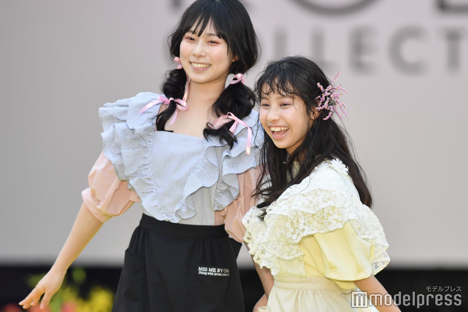 NMB48龍本弥生、松本海日菜（C）モデルプレス