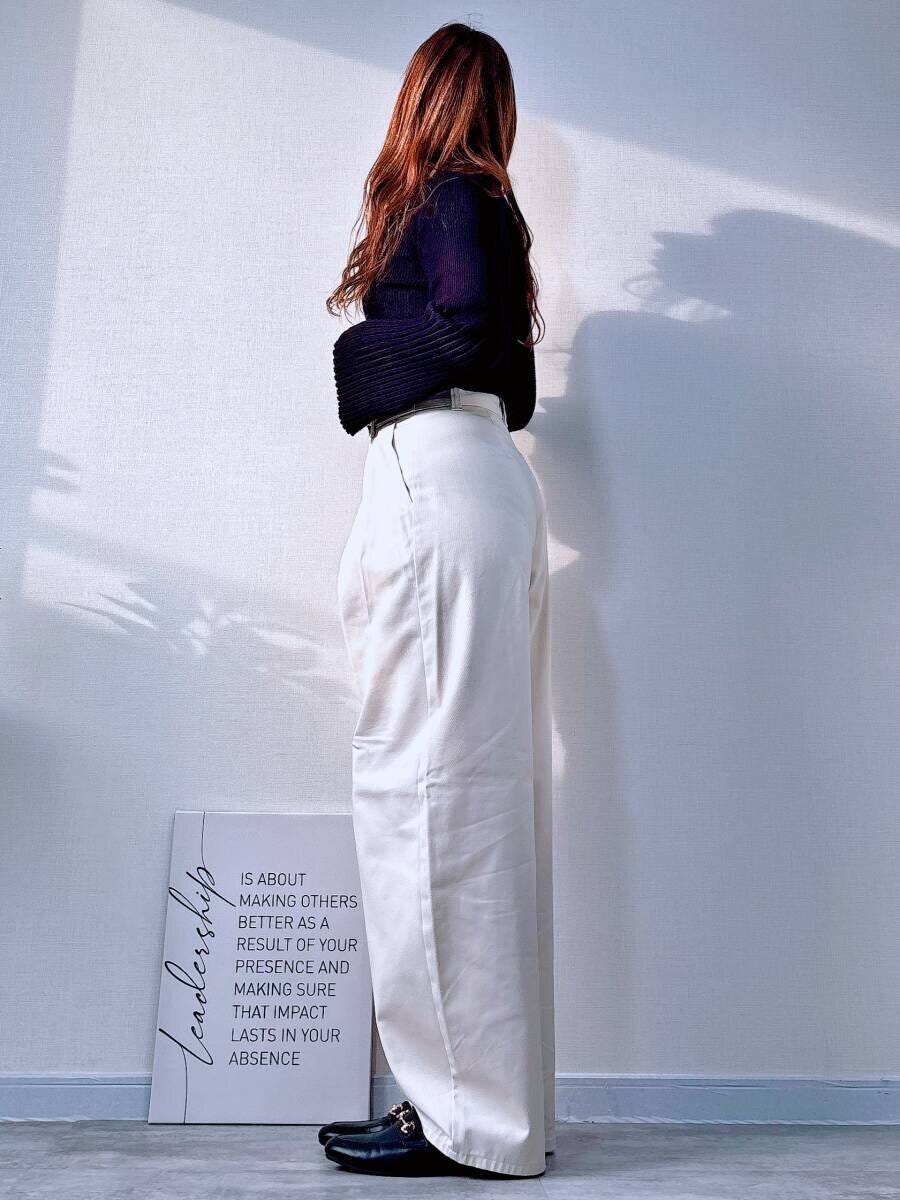 GUチノタックバレルパンツ　XSサイズ丈感