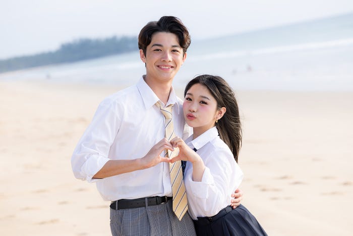 アレックス、ゆのん「今日、好きになりました。-卒業編-」最終回より(C)AbemaTV, Inc.