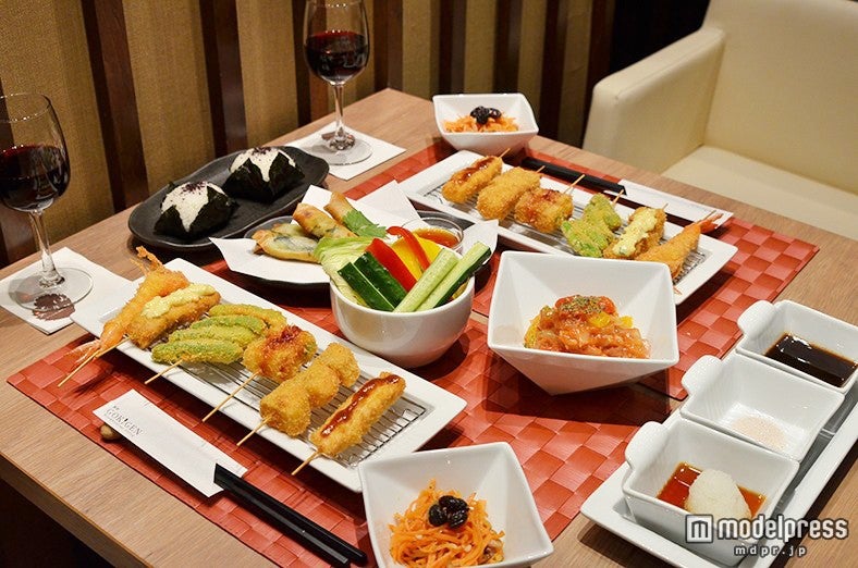 「ごきげん」おすすめ女子会コース／自慢の串揚げに有機野菜たっぷりのメニュー