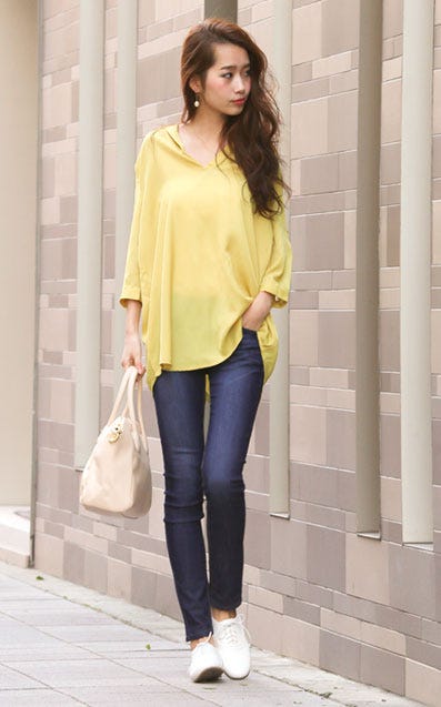 選べる3型ドレープシャツ「salus」1,290円(税込)