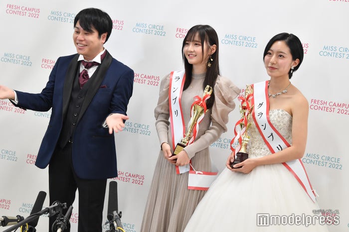 井上裕介、小杉怜子さん、井手美希さん(C)モデルプレス