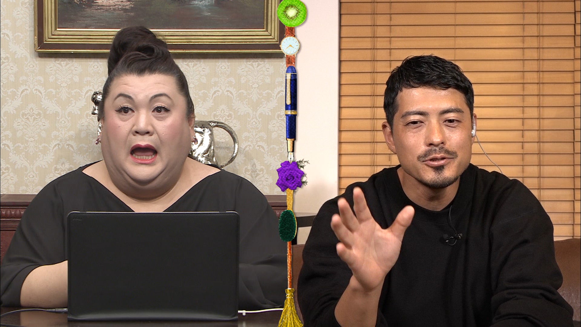 マツコ・デラックス、鈴木啓太 （C）日本テレビ