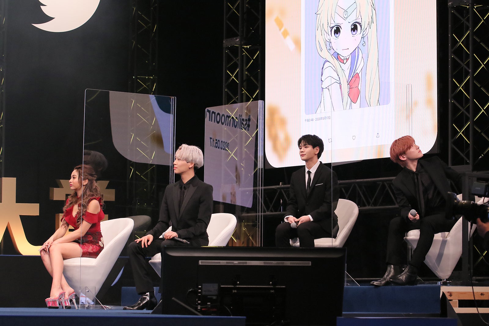 ゆきぽよ、川尻蓮、豆原一成、川西拓実（C）#Twitterトレンド大賞 実行委員会