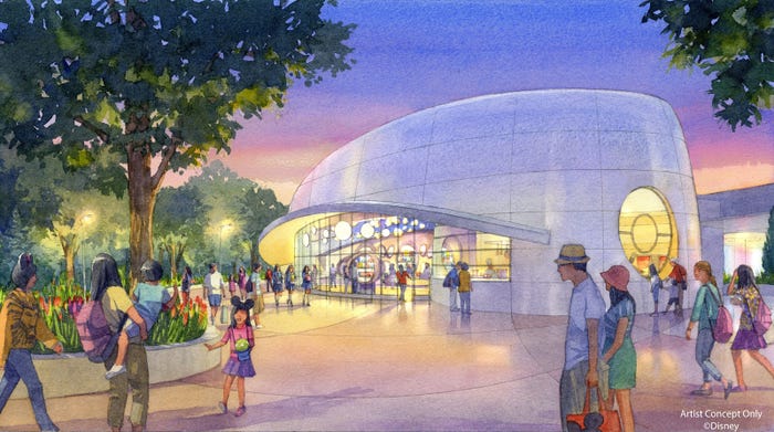 ポップコーンの専門ショップの外観※写真はイメージ(C)Disney