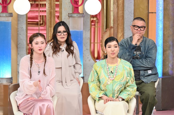 ゆうちゃみ、ギャル曽根、アンミカ、長谷川忍(C)TBS