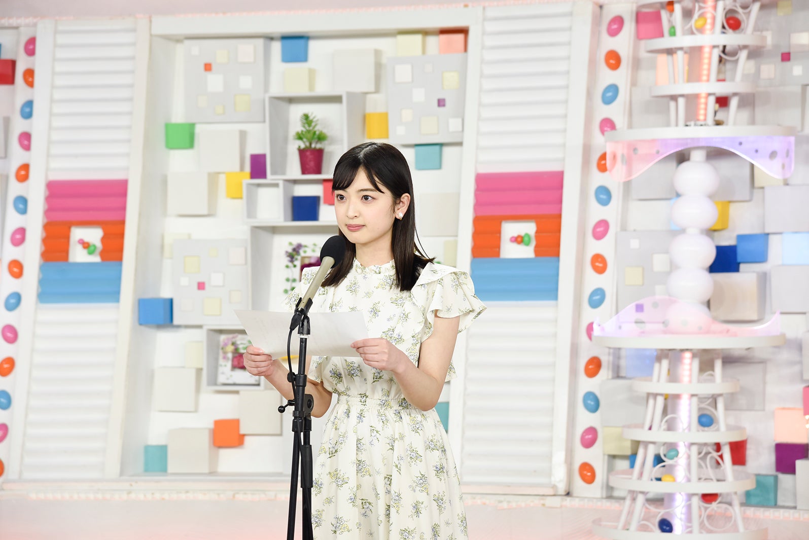 瀧口麻衣さん／カメラテストの様子（提供写真）