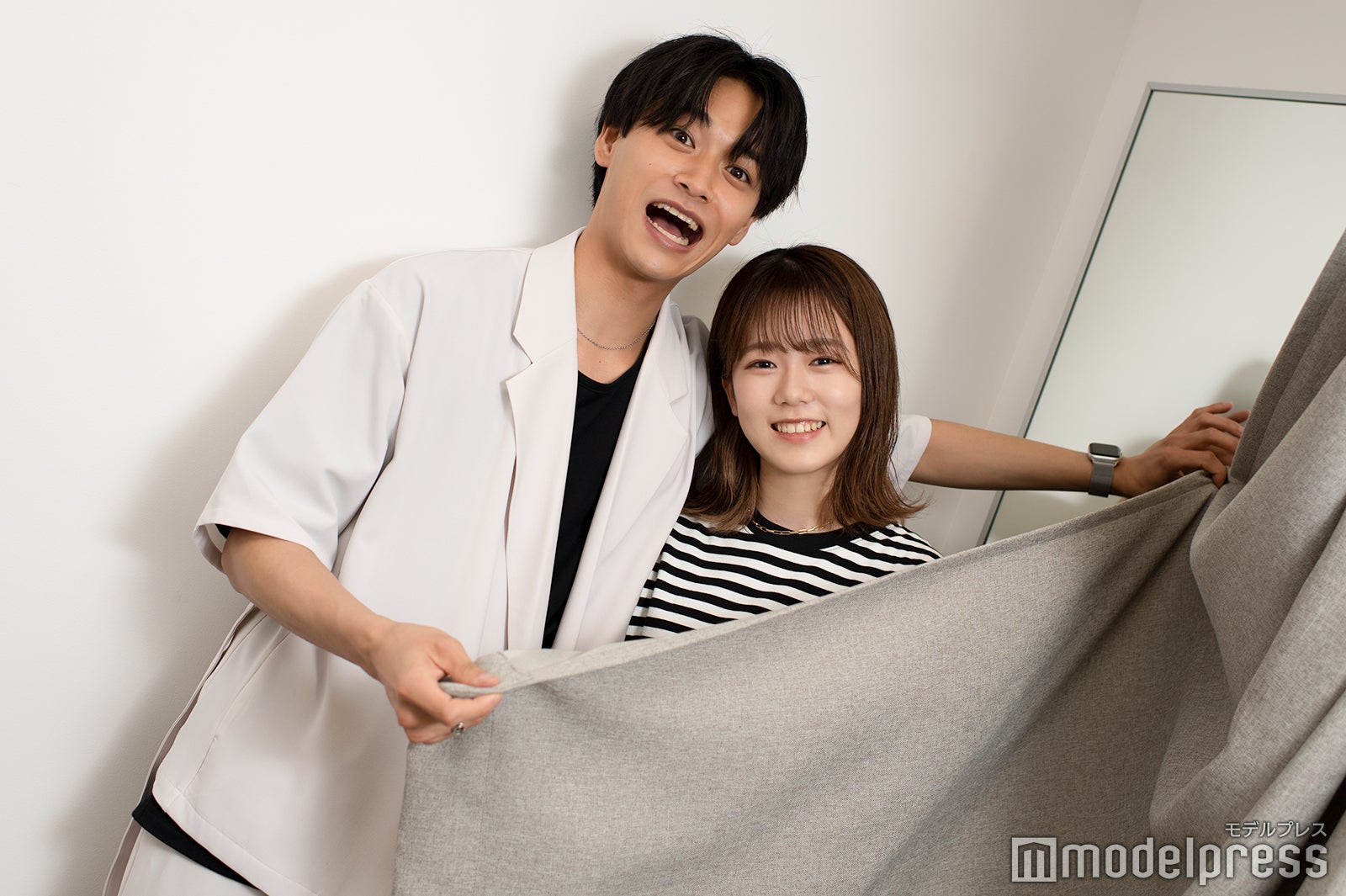 井上想良、川口葵（C）モデルプレス