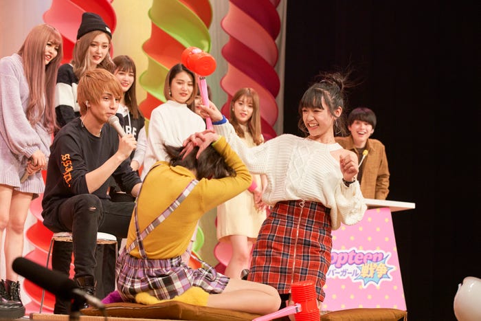 「Popteenカバーガール戦争」(C)AbemaTV