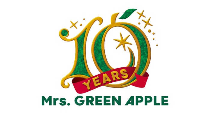 Mrs. GREEN APPLEロゴ(提供写真)