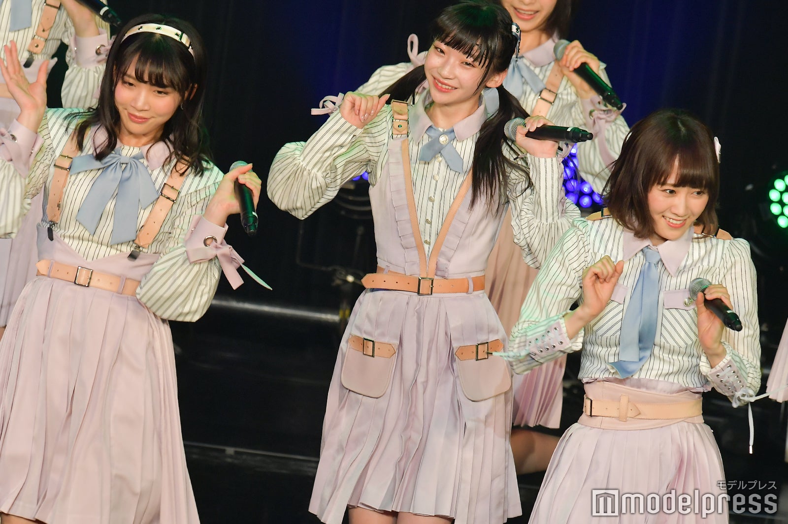 奈良未遥、荻野由佳、西潟茉莉奈／NGT48「TOKYO IDOL FESTIVAL 2018」 （C）モデルプレス