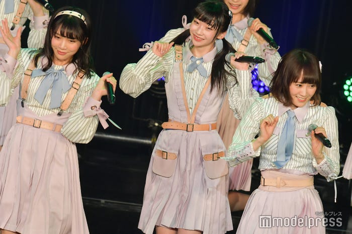 奈良未遥、荻野由佳、西潟茉莉奈/NGT48「TOKYO IDOL FESTIVAL 2018」 (C)モデルプレス