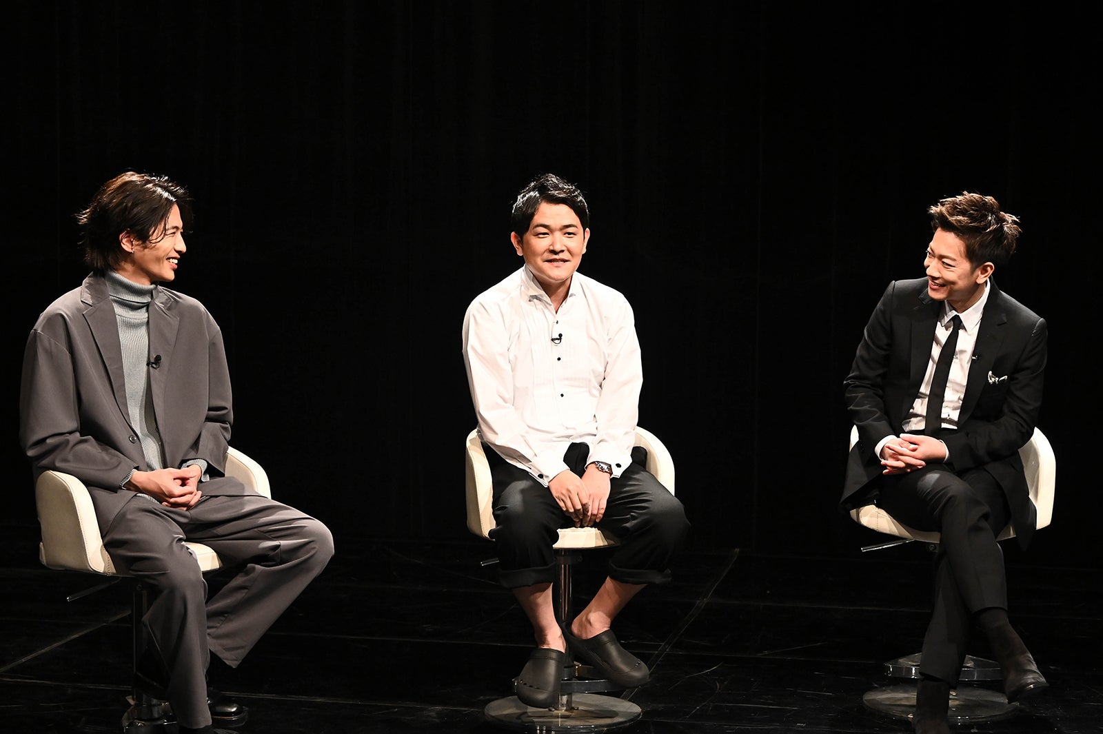 志尊淳、ノブ、佐藤健（C）TBS