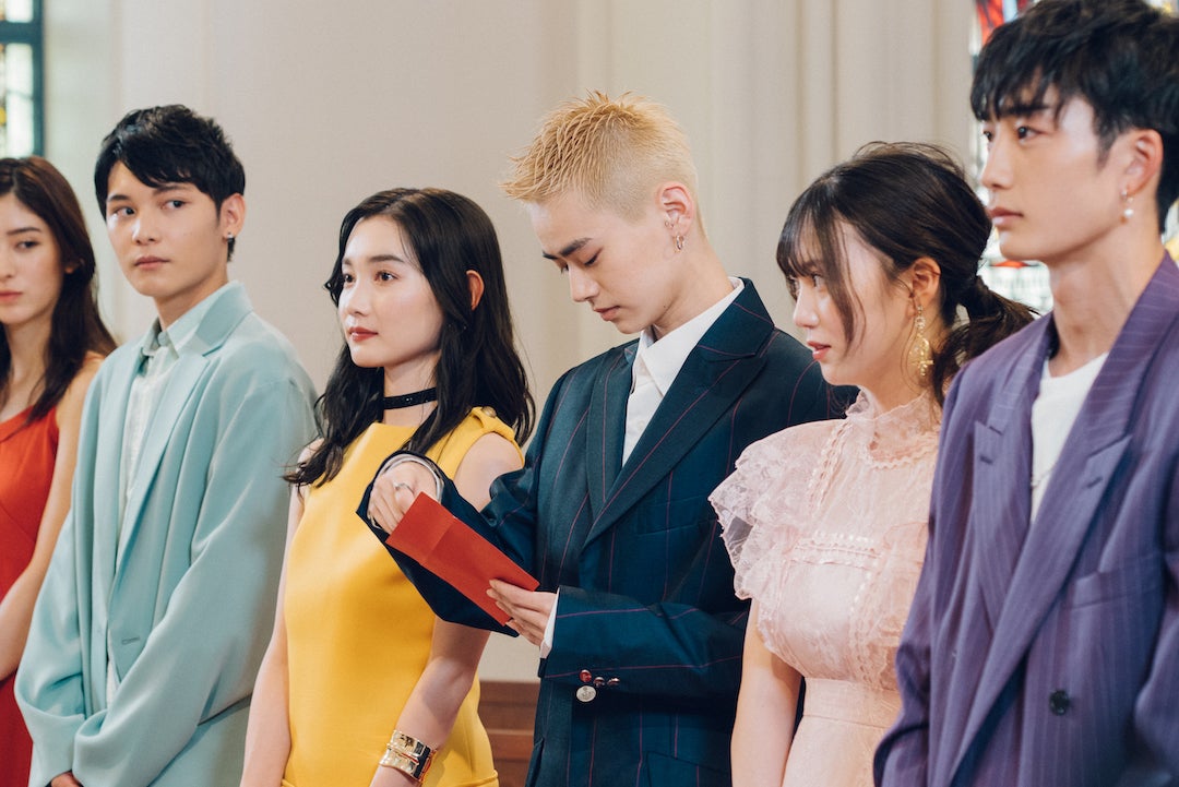 中村榛、新野尾七奈、能勢倫、三原羽衣、大久保琉唯「オオカミちゃんとオオカミくんには騙されない」第1話（C）AbemaTV, Inc.