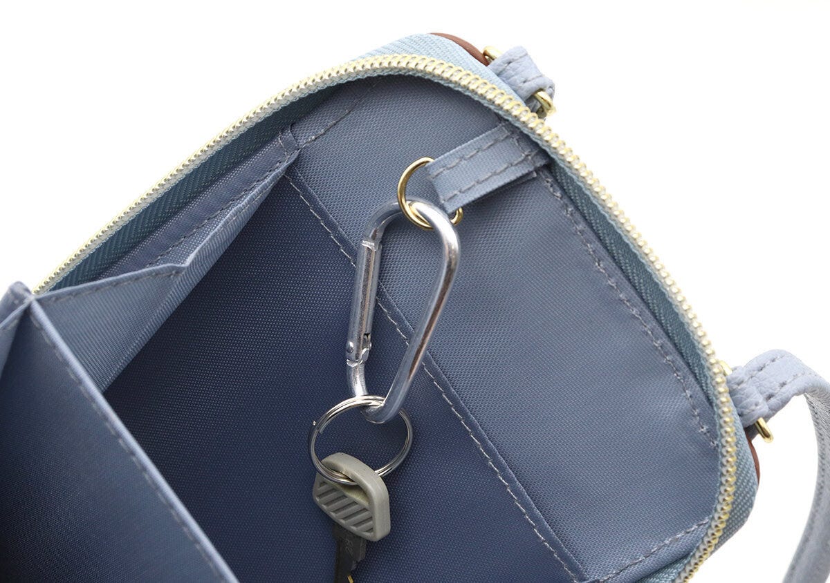 VISフラワーカットスマホショルダーDカン