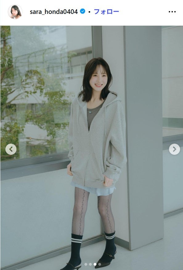 本田紗来Instagramより
