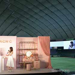 東京ドームで行われた「PEACH C」新製品発表会の様子（C）モデルプレス