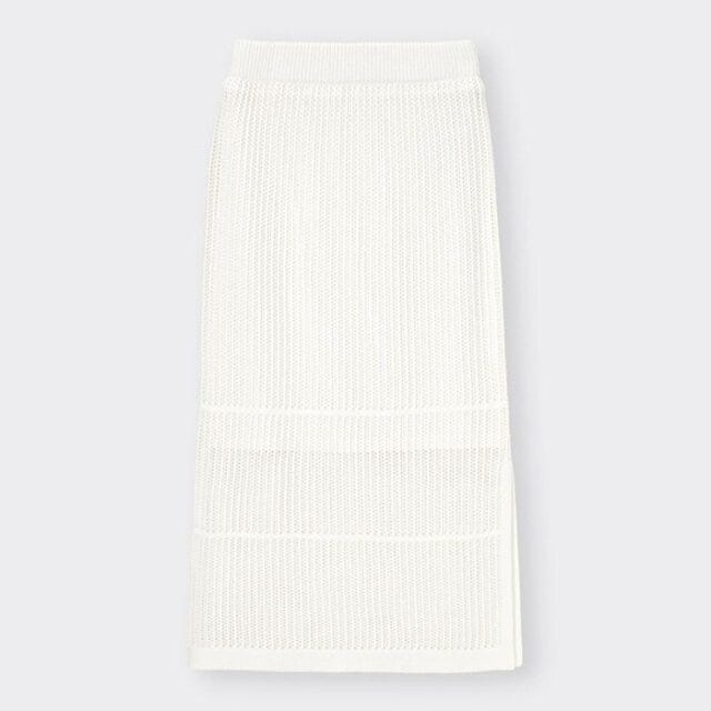 GU　ボトムス　ニットスカート