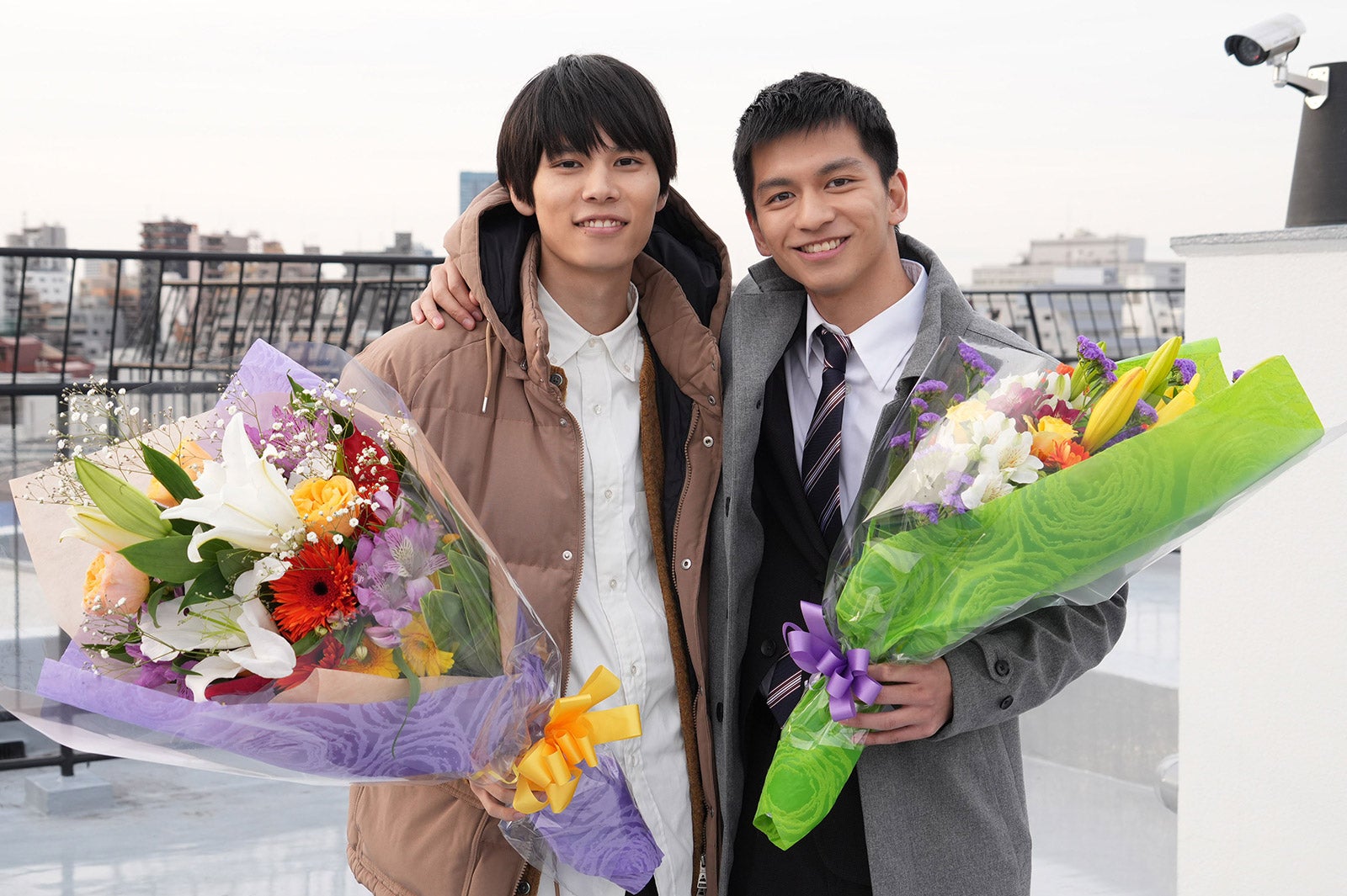 萩原利久、田中偉登（C）読売テレビ