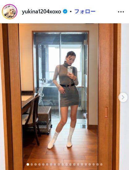 木下優樹菜Instagramより