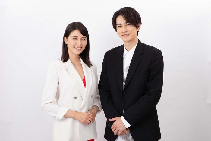 橋本マナミ、町田啓太 (C)NHK