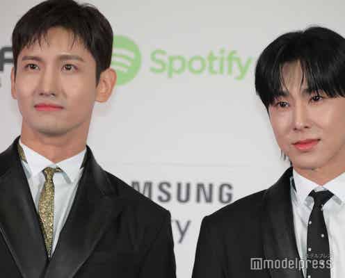 東方神起「MAMA」堂々カムバック リクエスト応じ新曲チラ見せ「たくさん見せるのはNGなので」<2023 MAMA AWARDS DAY1>