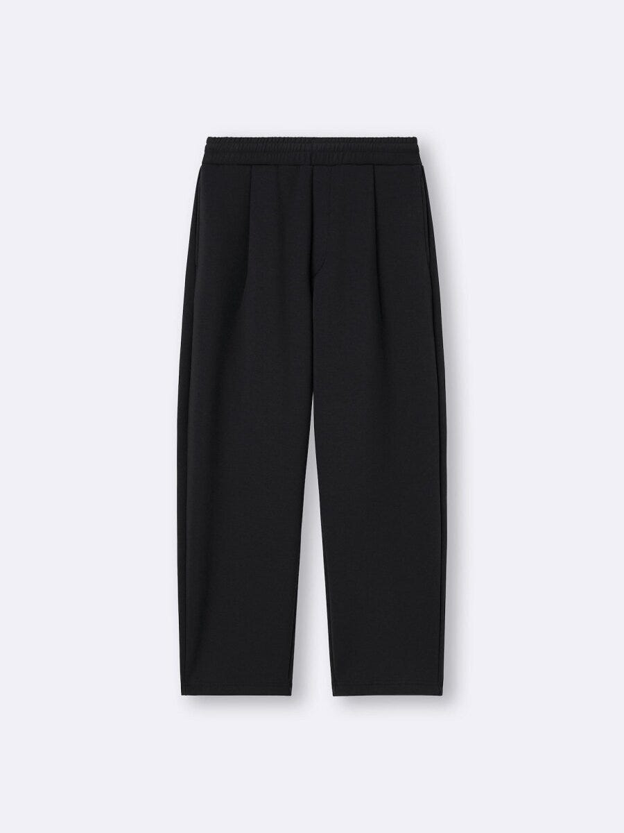 2026gu大人女性おすすめパフスウェットキャロットパンツ