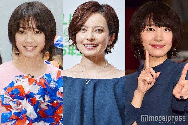 ベッキー 新垣結衣 広瀬すずも ショートヘア女子続々 今年話題のイメチェンを振り返る 16年末特集 モデルプレス