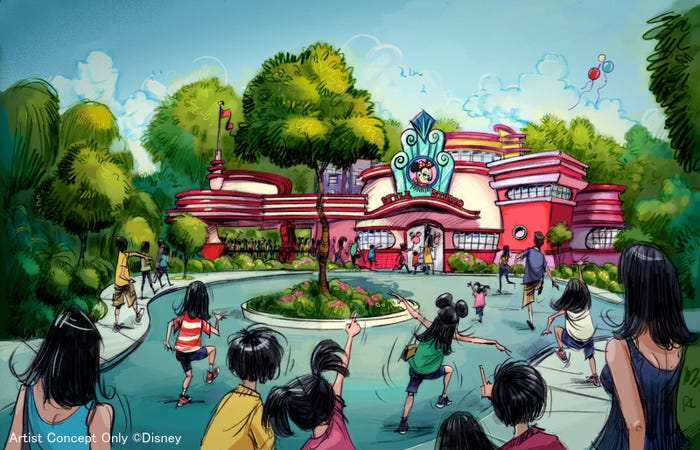 新キャラクターグリーティング施設※写真はイメージ(C)Disney