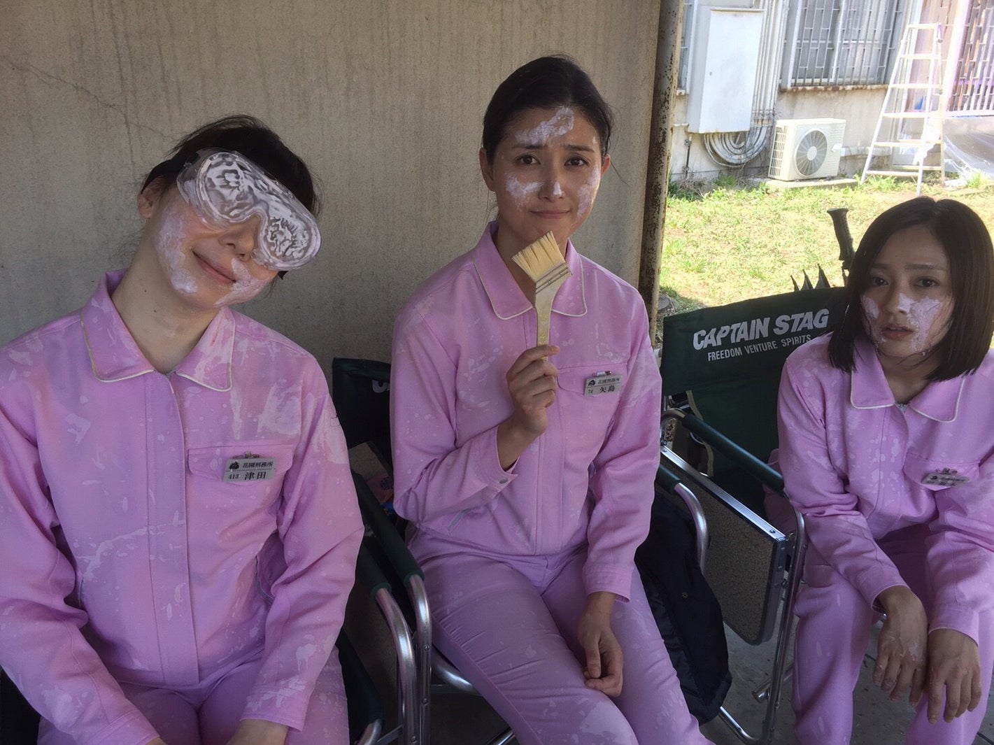 ドラマ「女囚セブン」オフショット（C）テレビ朝日