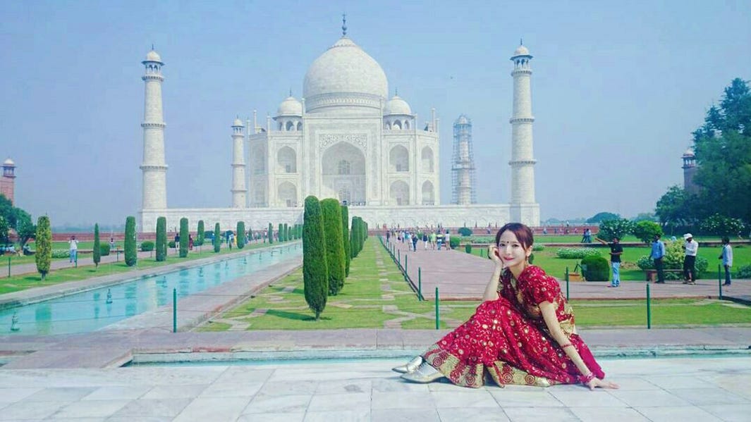 SNSでも存在感抜群◎愛ある霊廟・タージ・マハル♡世界遺産女子旅「インド」編2